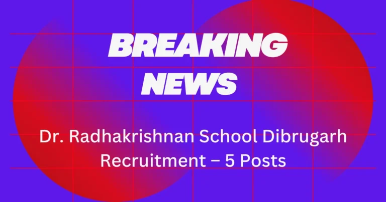 Dr Radhakrishnan School Dibrugarh