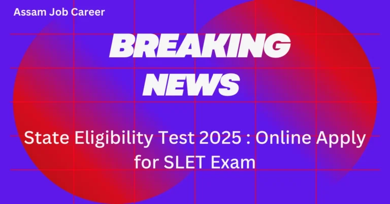 State Eligibility Test