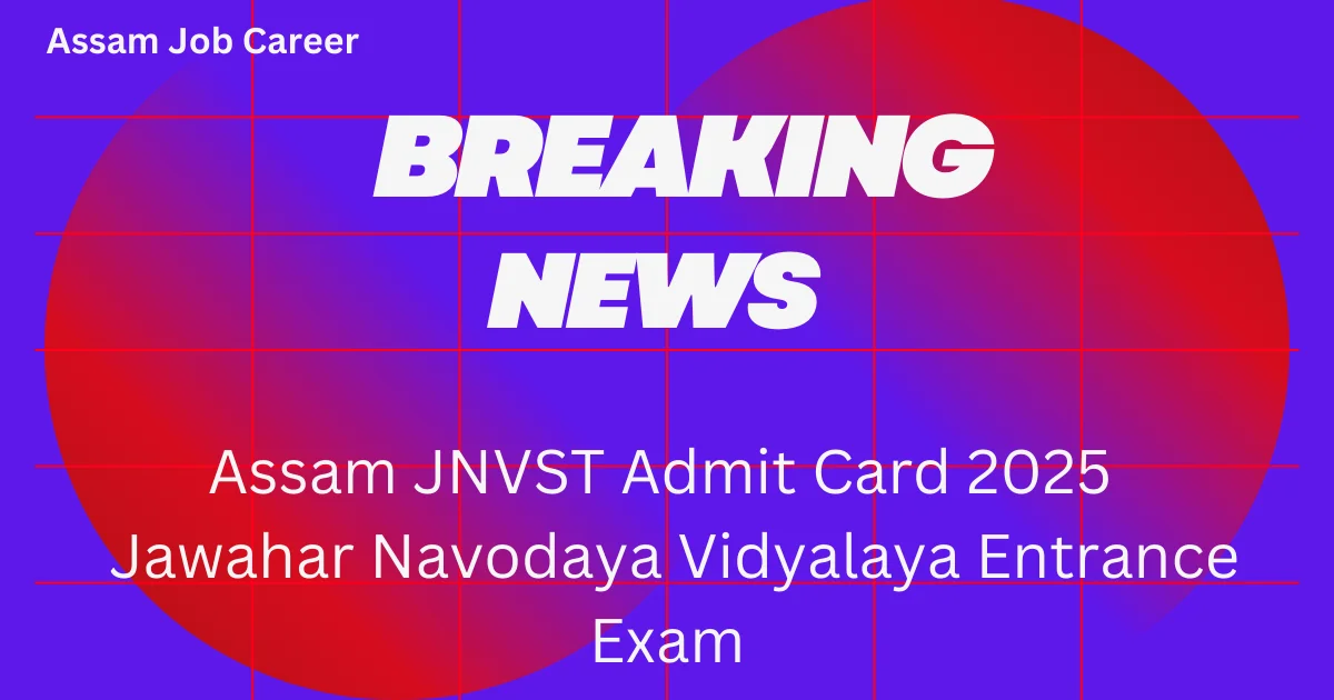 JNVST Admit Card