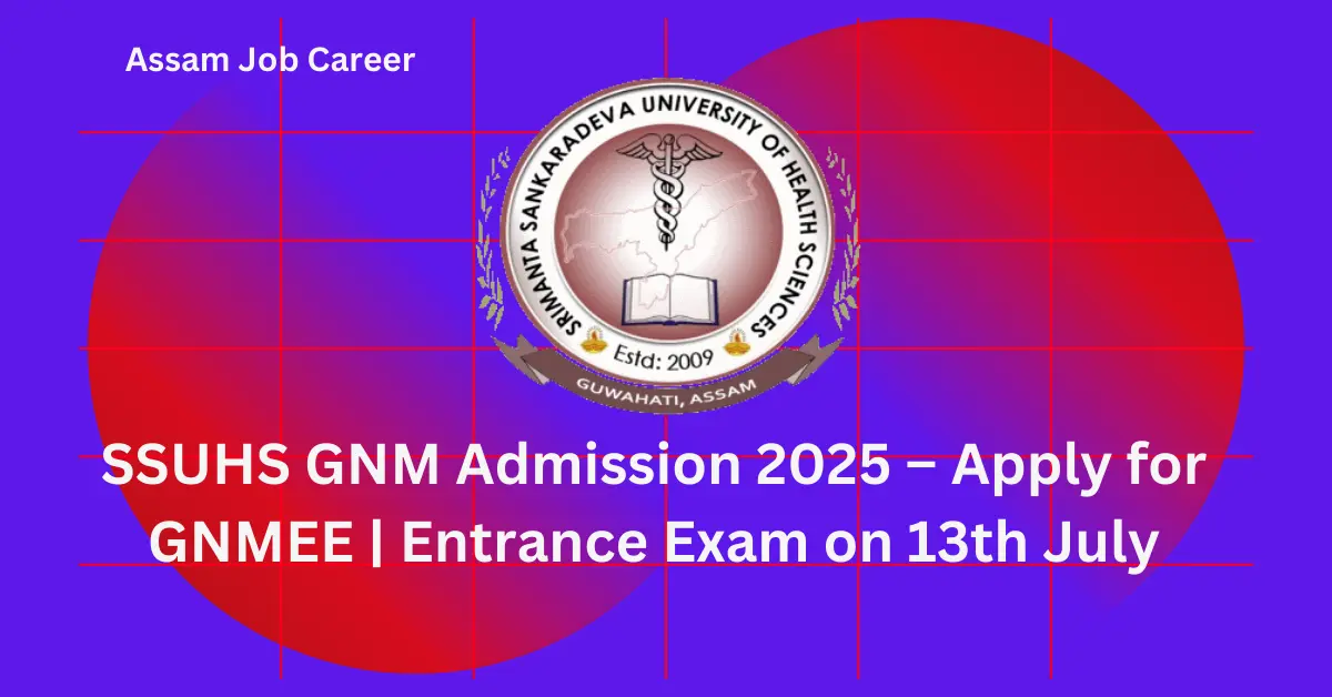 SSUHS GNM Admission