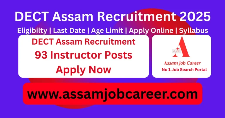 DECT Assam Recruitment