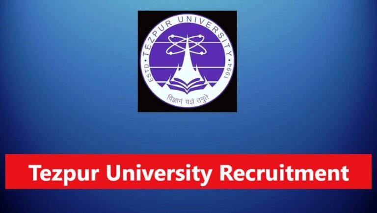 6a76242b140bb17861274036a76242a73a7e tezpur university recruitment