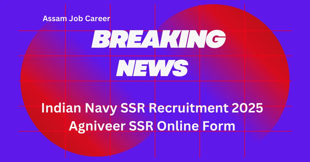 Indian Navy SSR Recruitment