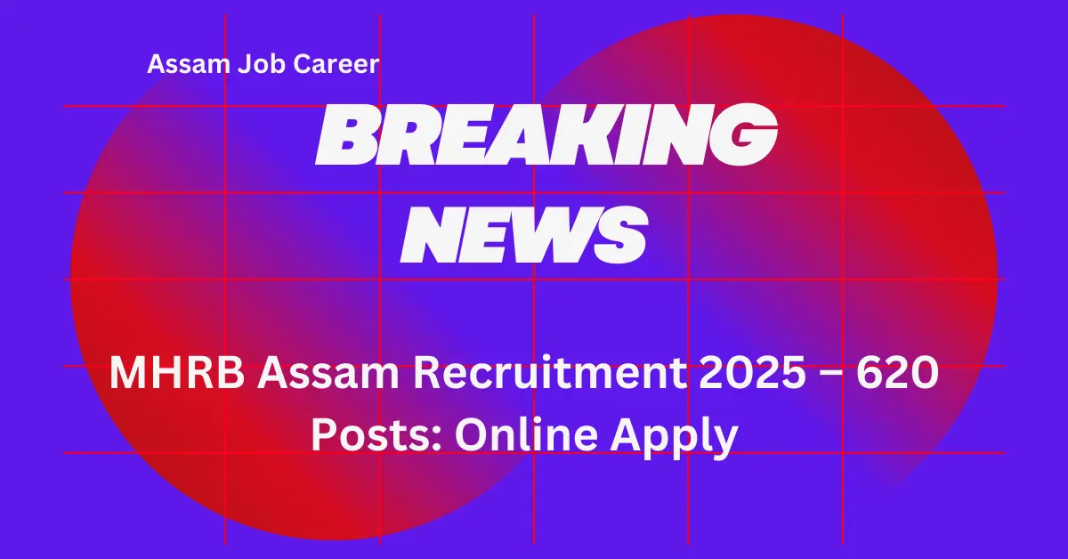 MHRB Assam Recruitment